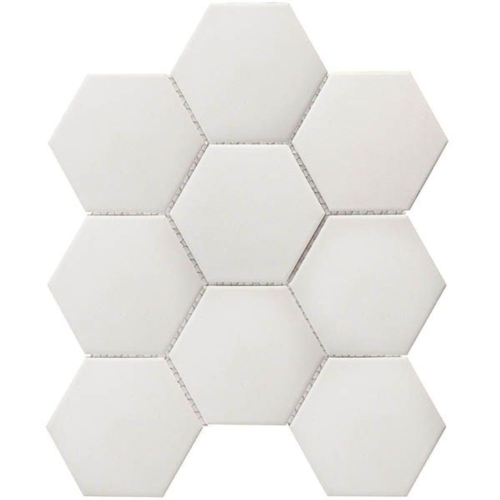 Мозаика Hexagon big White Antislip (JFQ51011)