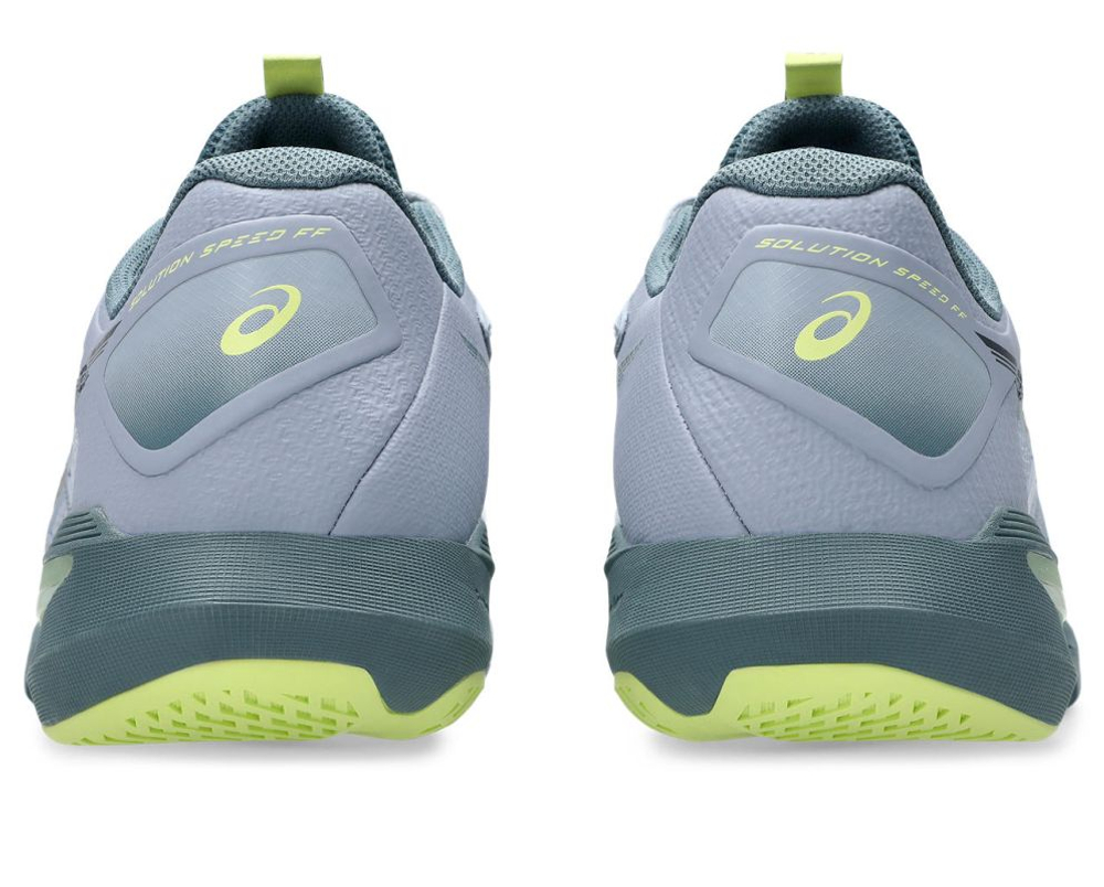 Мужские теннисные кроссовки Asics Solution Speed FF 4 - grey blue/ironclad