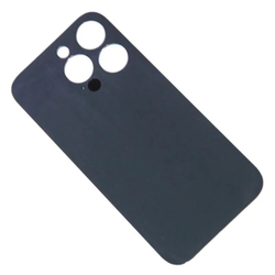 Задняя крышка для Apple iPhone 14 Pro Темно-фиолетовый (широкий вырез под камеру) - Премиум