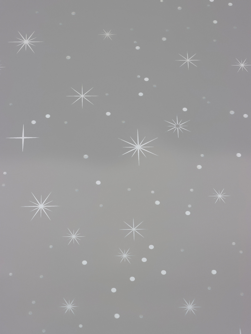 Пленка прозрачная с рисунком "Звездочка" Белый 70см 200гр 10894754