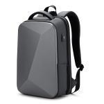 FENRUIEN PC+Oxford Backpack Handbag Large Men"s Black/Gray