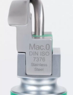 Клинок Макинтоша KaWe №4 фиброоптика многоразовый со сменным световодом 155х25 мм