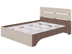 Кровать Джулия, спальное место 140х200, без основания Венге/Молоко