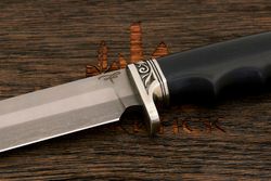 Разделочный нож Игоря Пампуха Модель 083, клинок 145мм, булат легированный, рукоять граб