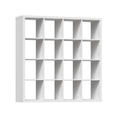 Стеллаж Фора 16 146x146х38см (белый)