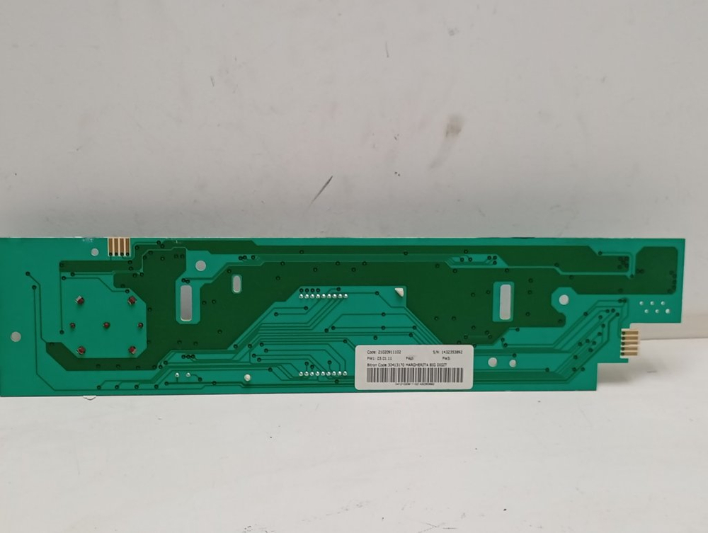 WMSG7105 кт46 Модуль индикации для стиральной машины Hotpoint-Ariston 21020911102 б/у
