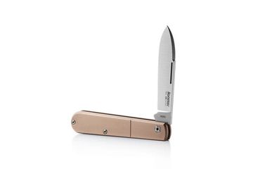 Складной нож Lion Steel "Barlow Slim Roundhead" L/CKS0111 CP P c клинком из стали Böhler M390 Microclean®, рукоять медь