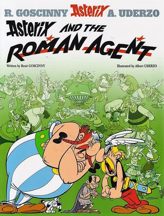 Комикс Астерикс и Обеликс Asterix and the Roman Agent на английском языке