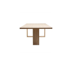 дизайнерский обеденный стол из массива дуба