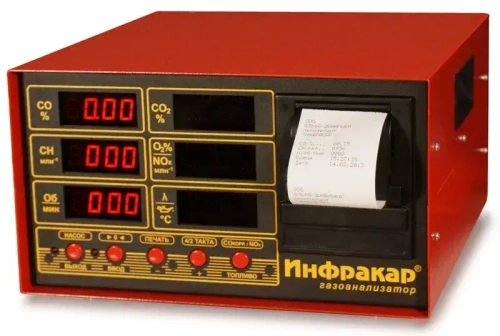Инфракар-А-02 газоанализатор выхлопа двигателя для маломерных судов