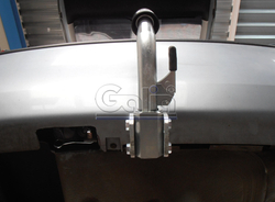 Оцинкованный фаркоп на Skoda Octavia I седан/универсал 1998-2004, Octavia Tour 2004-2010 (без электрики), Galia S085C