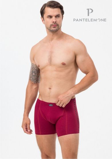Трусы мужские боксеры удлинённые Pantelemone PMHL-1493, бордовый