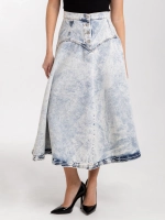Юбка MOM, голубой
