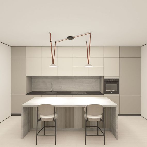 Трековый светодиодный светильник Denkirs Belty Flow DK5564-WH+BK