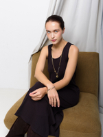 Колье "Balance coin" Bicolor