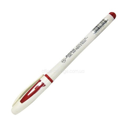 Ручка гелевая AIHAO (красная)