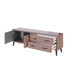 Тумба ТВ Виго 1,6, Пыльная роза