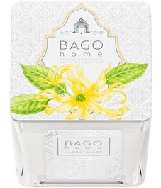 Иланг-иланг, ароматическая свеча, Bago home