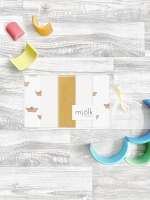 Набор платочков-слюнявчиков Mjölk Бумажные кораблики