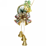 Украшение новогоднее «Колокольчик сверкающий» 33 см, золото