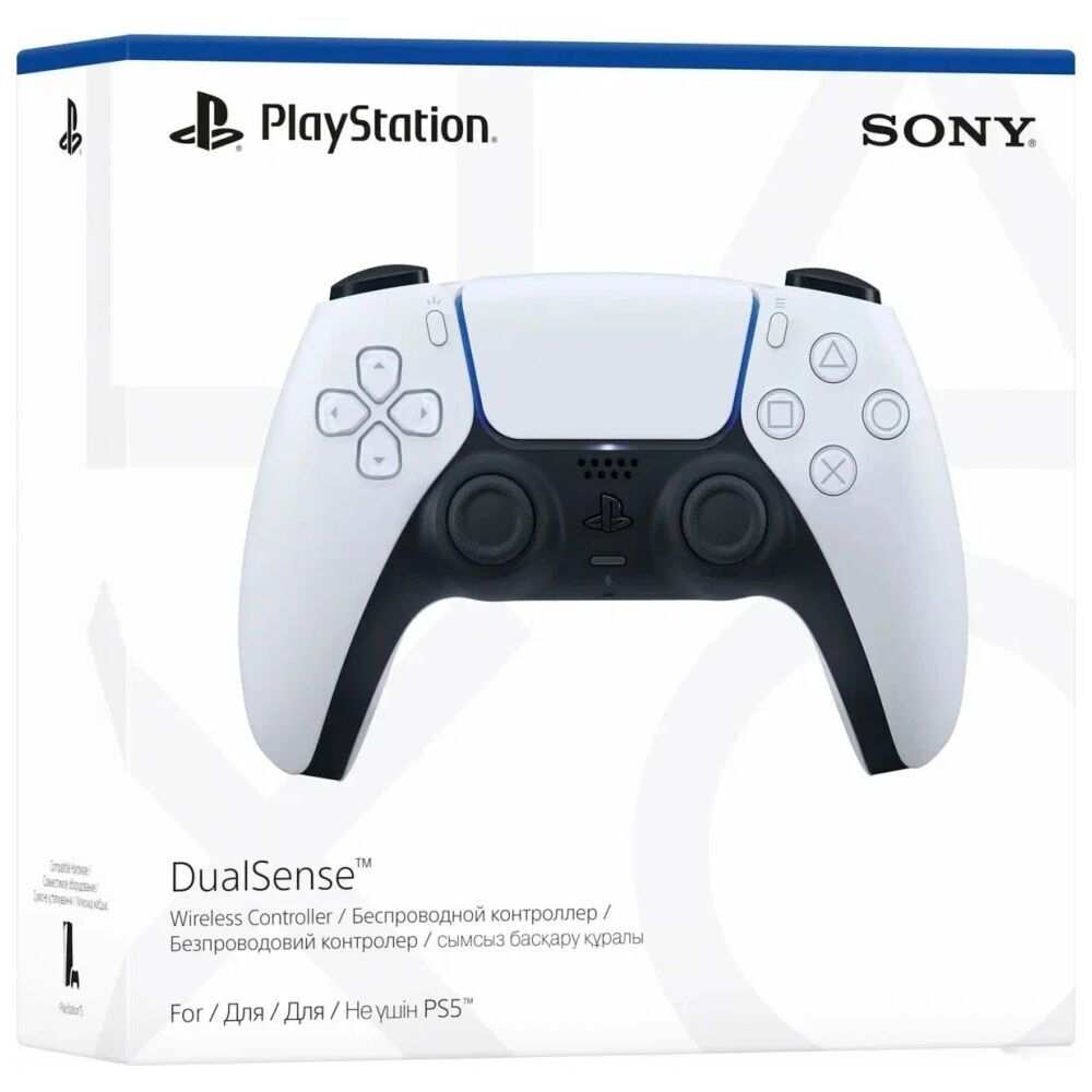 Контроллер беспроводной Sony DualSense (CFI-ZCT1W) белый PS5