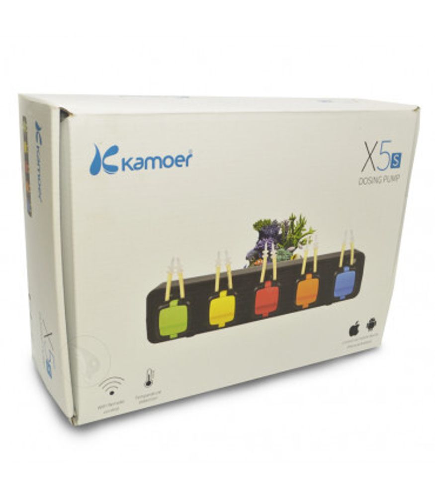 Kamoer X5S Dosing Pump 5-ти канальная дозирующая помпа с Wi-Fi6