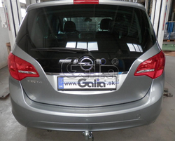 Оцинкованный фаркоп на Opel Meriva 2010-2017 (без электрики), Galia O064A