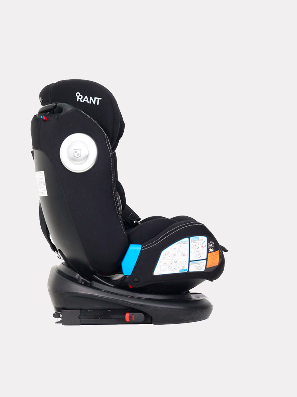 Автокресло C05001 "GT" isofix Top Tether группа 0+-1-2-3  (0-36 кг) black