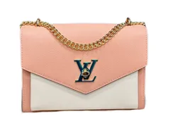 Сумка Louis Vuitton Mylockme BB персиковый