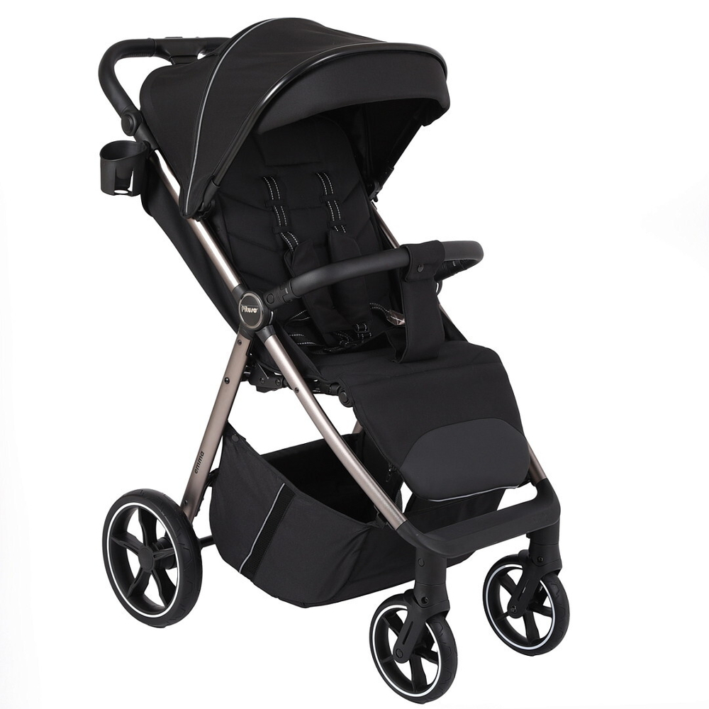 Детская прогулочная коляска Pituso Emma Black/Черный