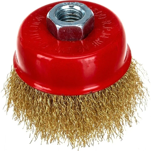 ЩЕТКА ДЛЯ УШМ, 75 ММ, М14, ЧАШКА кор 100 мягкая, шт