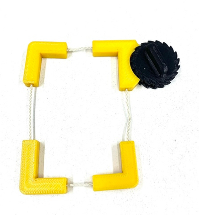 Струбцины веревочная с угловыми упорами 3D-модель | STL-файл для печати