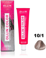OLLIN COLOR 10/1 светлый блондин пепельный 100 мл Перманентная крем-краска для волос