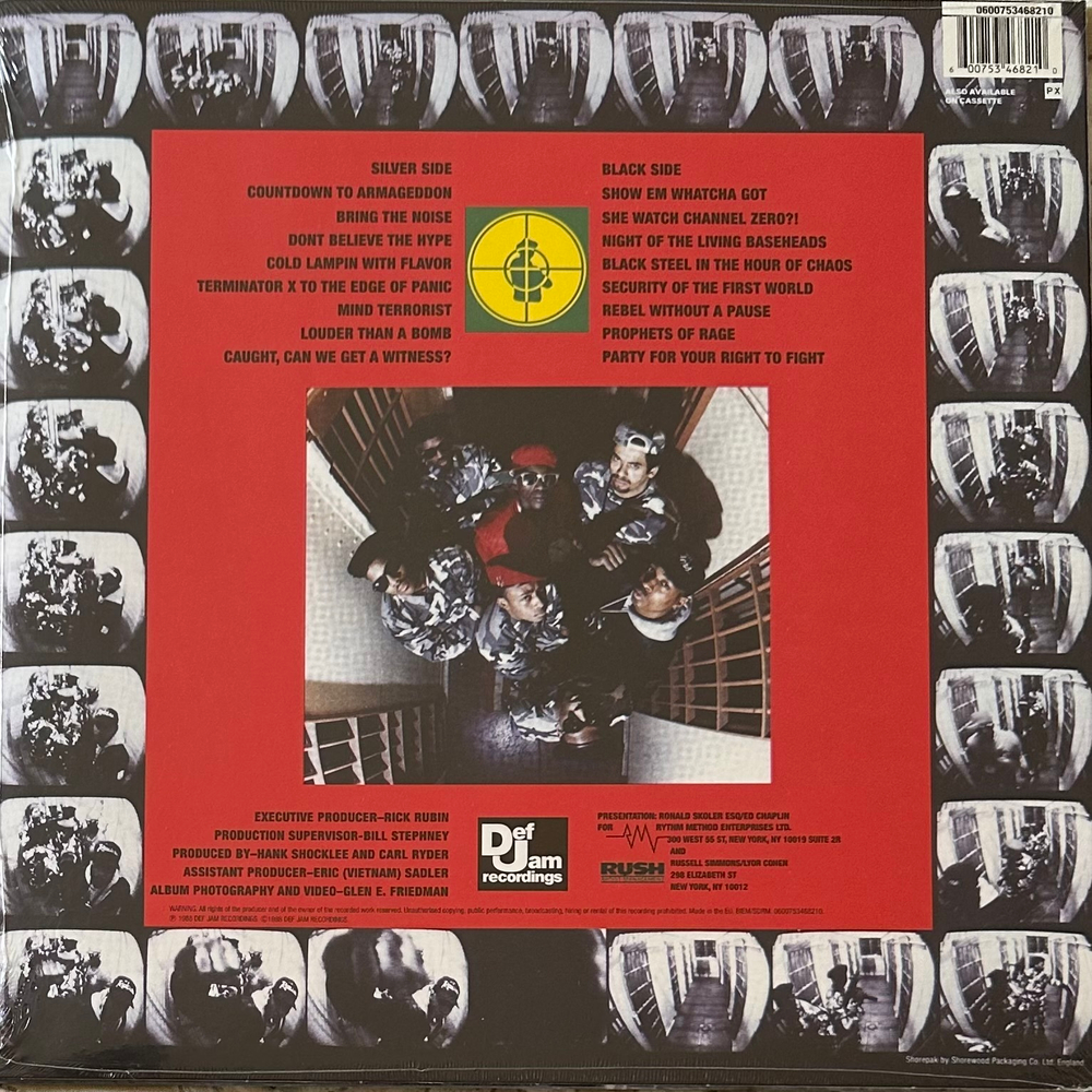 Public Enemy - It Takes A Nation Of Millions To Hold Us Back (Европа 2013г.)