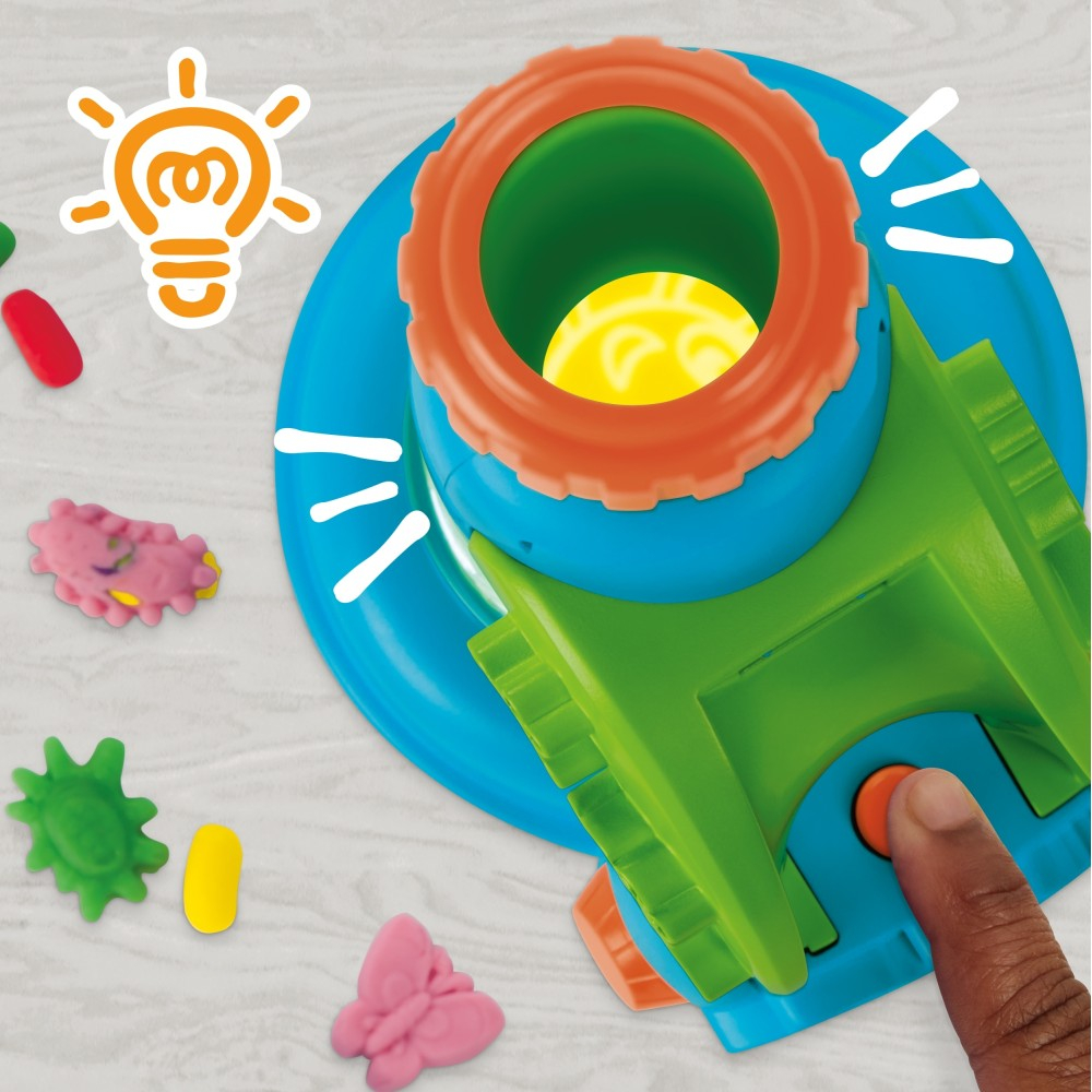 Play-Doh - Пластилин Микроскоп с подсветкой Набор с аксессуарами G0494
