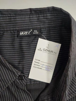 Рубашка Okay в полоску 74 размер