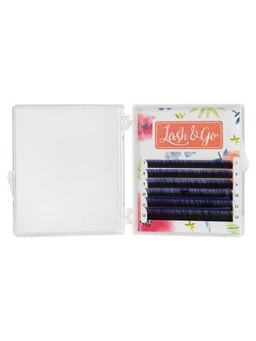 Цветные ресницы Lash&Go микс 0,07/D/8-13 mm 