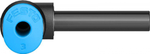 Переходник цанговый угловой Festo QSML-4H-3 (комплект 10 шт)