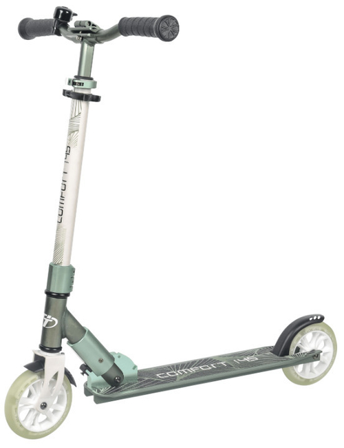 Самокат Tech Team Comfort 145 Lux - white-green