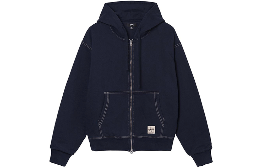 Худи Stussy Double Face Label Zip Hoodie, 118460