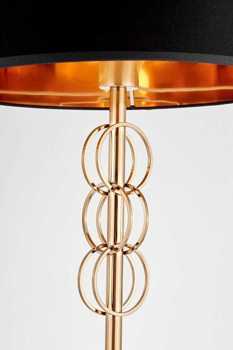 Торшер Lumina Deco Azzaria LDF 5523 GD+BK