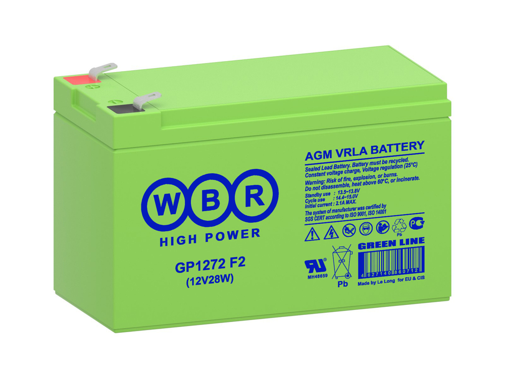 Аккумулятор WBR GP1272 F2 28W