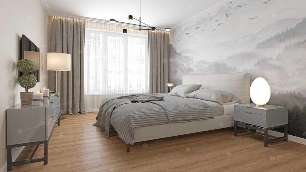 Кварцвиниловая плитка Alpine floor ULTRA ECO - ДУБ РЫЖИЙ ECO 5-21 - Магазин напольных покрытий в Екатеринбурге. MAXI ПОЛ.
