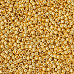 Японский бисер TOHO Round 11/0 (№PF557), непрозрачный глянцевый с металлическим блеском