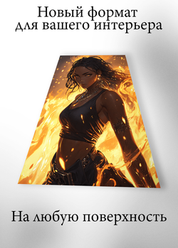 Картина на стену на металле от MetallSubArt в стиле аниме