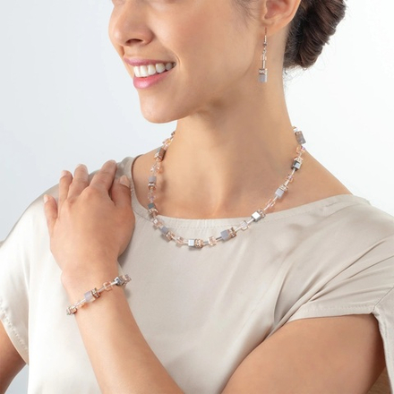 Серьги Coeur de Lion Peach-Rosegold 4017/20-0235