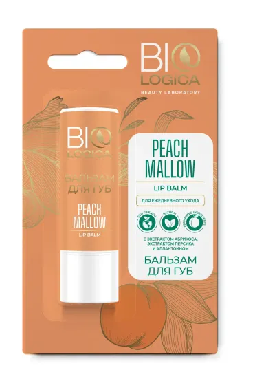 Гигиеническая помада Biologica Peach Mallow