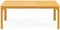 Журнальный столик Net Table 100х40 см горчичный