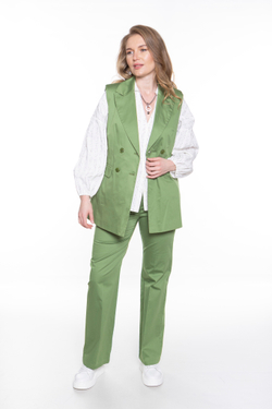 ХЛОПКОВЫЙ АТЛАСНЫЙ ЖИЛЕТ