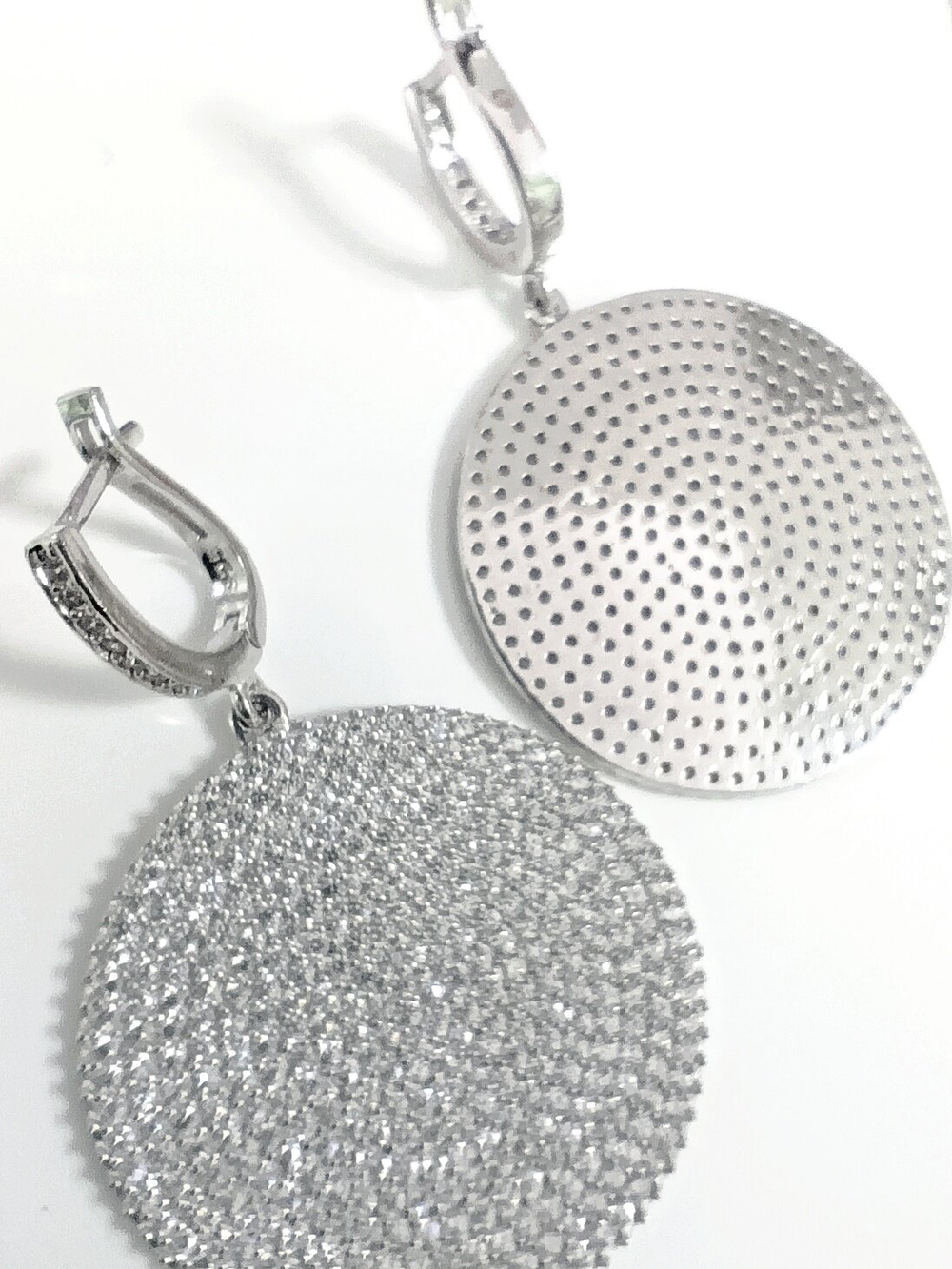 Серьги ювелирные Эстерелла, серебро 925 пробы, с фианитами/Ф